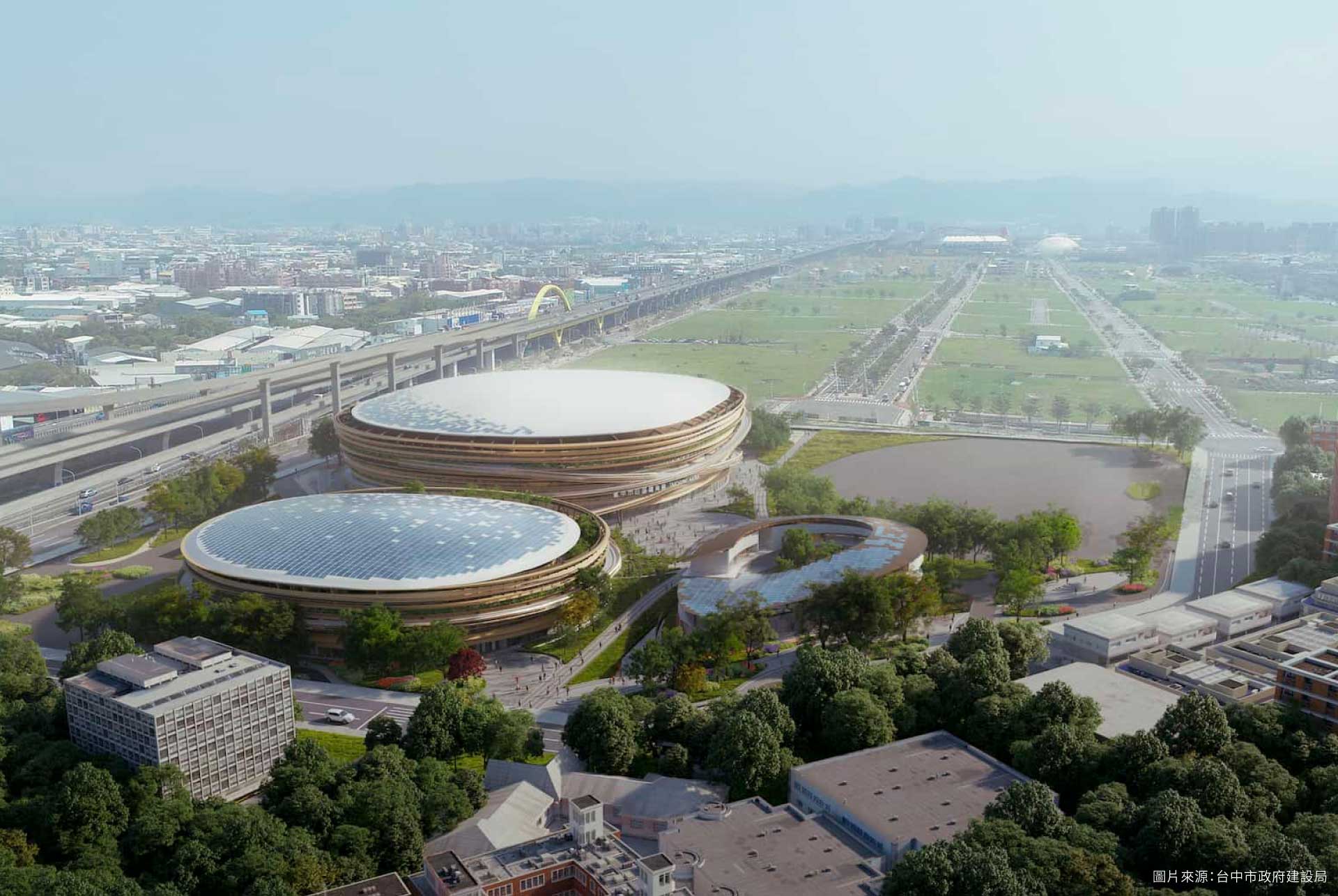 綠美圖、會展中心、台中巨蛋，接軌國際的指標 建設 讓世界看見台中！